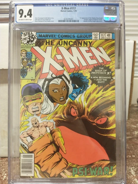 X-MEN #117 Origin Professor X 1979 Misty Lilandra 1st cameo SHADOW KING CGC 9.4