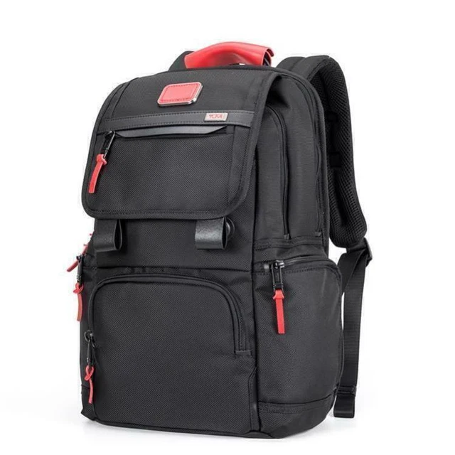 Tumi Alpha 3 Carry On Flap Backpack 2603174D3 Black Auth