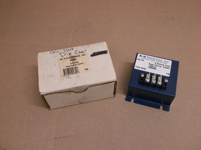 A3599A RK Electronics Neuf en Boîte Minuteur Temps Retard Relais