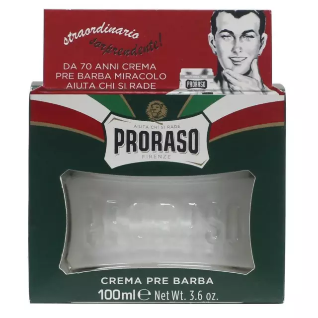 Proraso Pre-Shave Cream with Eucalyptus oil and Menthol 100ml Boxed