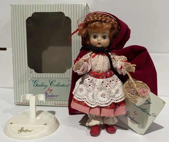 Effanbee 9" Gallery Collection Storybook Doll ~ Little Red Riding Hood In Box