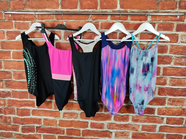 Girls Bundle Age 10-11 Years George Next Etc Swimsuit Costume One Piece 146Cm