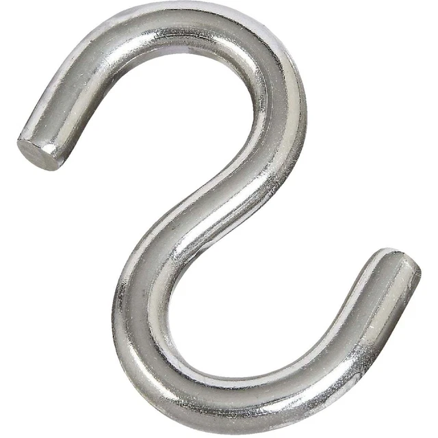 National 2-1/2 In. Stainless Steel Heavy Open S Hook N233551 Pack of 20 National