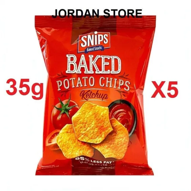 Snips Chips Ketchup 35gm X 5 pack HALAL حلال