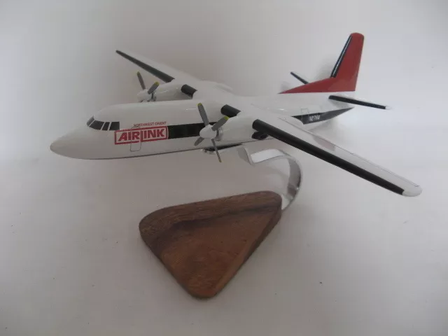 Fokker 27 F27 Northwest Orient Airlink Airplane Desktop Model