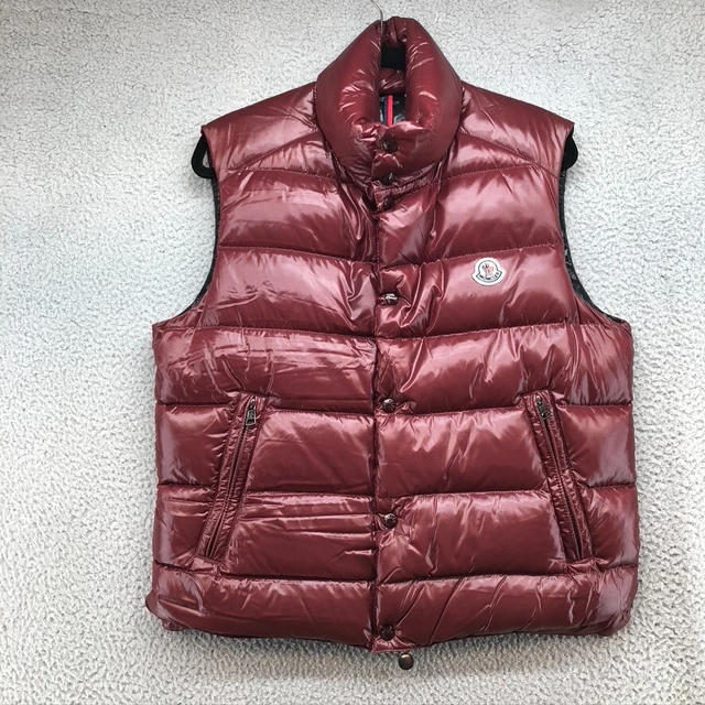 Moncler tib gilet red cheap
