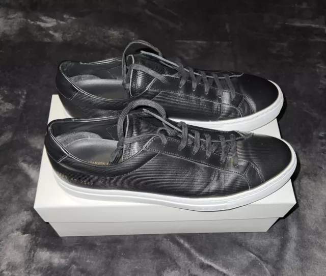 Common Projects Achilles Low-top Leather Sneakers Size 12 3