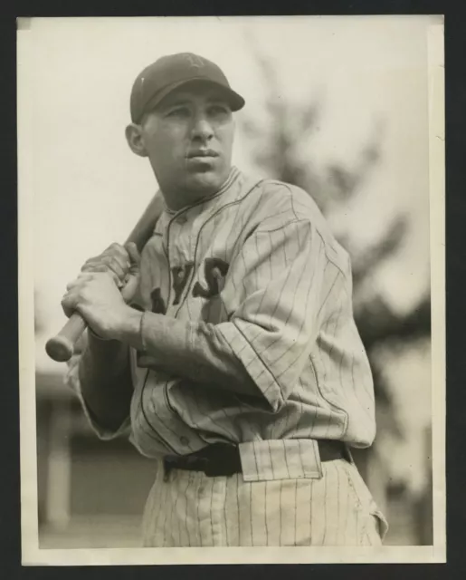 1929 GLENN MESSNER Boston Braves Rare Rookie Vintage Baseball Photo