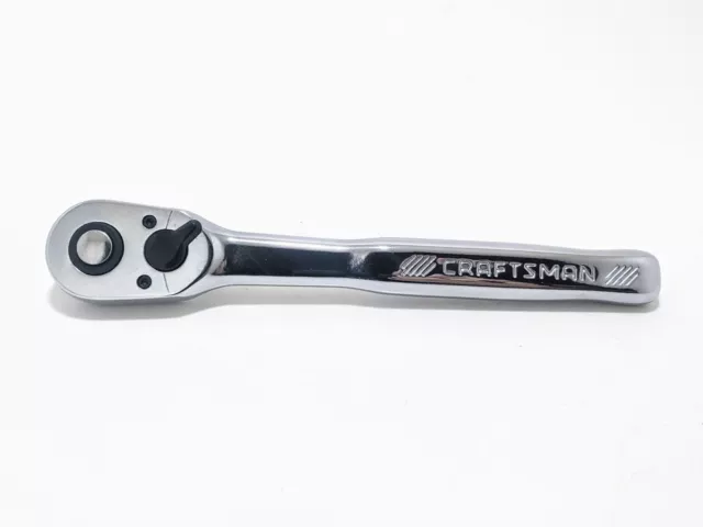 New Craftsman Ratchet 3/8 Drive Cmmt 81748 72 Tooth Quick Release Full Polish