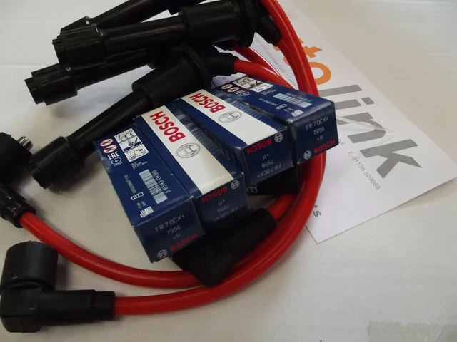 Coil Pack HT Lead & NGK Plug Set Mazda MX-5 1 8 Mk2 5 BP6D VVT Set Of Coil Packs Plugs Leads 8390 P