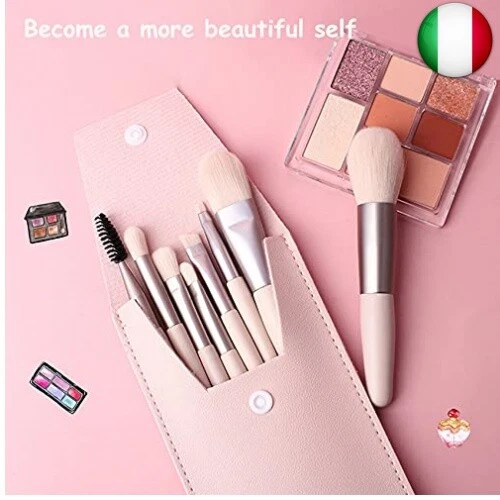 GeekerChip Pennelli Make Up Professionali Set,8 Pezzi Set Pennelli da 8