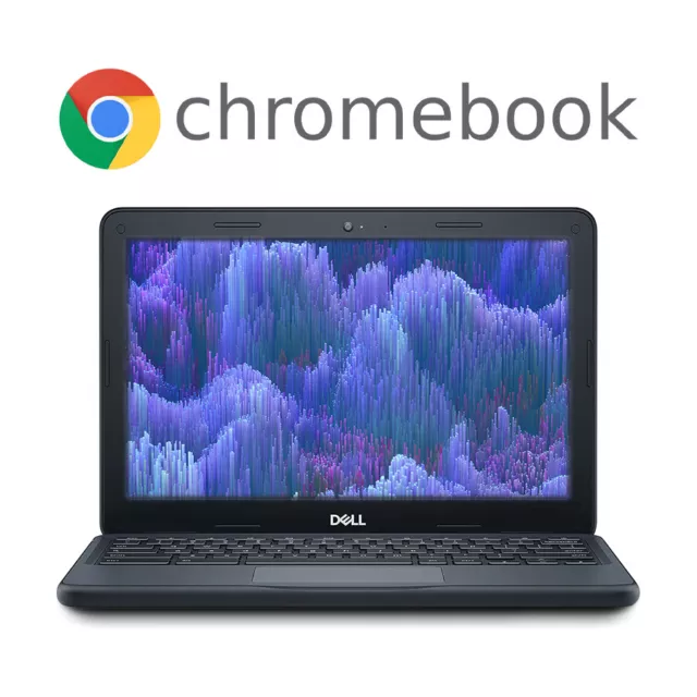Dell P28T001 11.6" Chromebook 11 5190 w/Celeron 1.1GHz/4GB/32GB SSD - Used