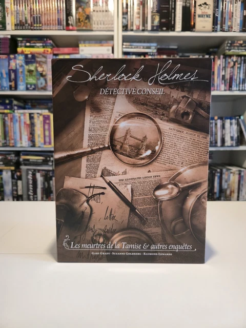 Jeu De Société Sherlock Holmes Détective Conseil Les Meurtres De La Tamise Et Autres Enquetes Asmodee