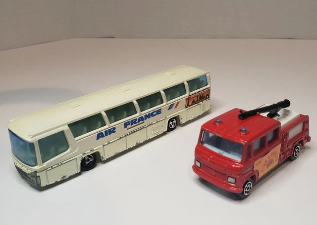 Camion De Pompier D'aéroport Majorette 1:55 - Occasion
