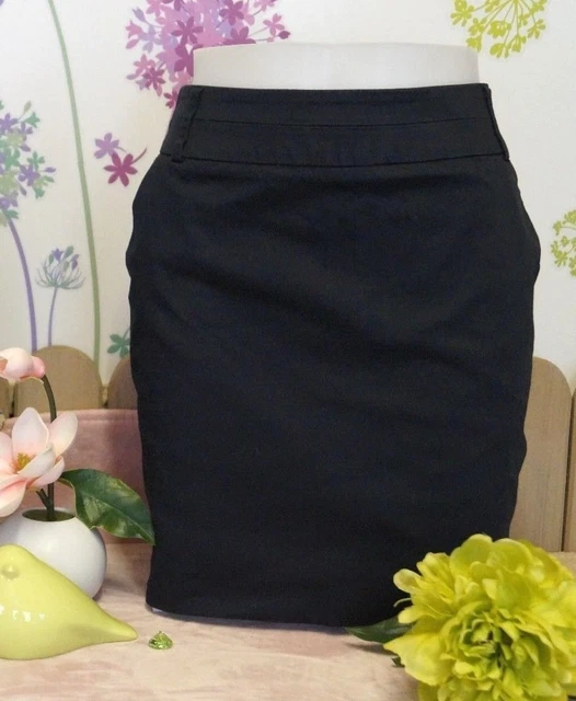 Jupe Femme Occasion Taille 38, Style évasé Blanc Genou - En Très Bon état