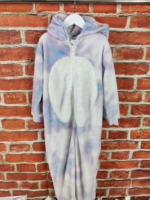 Pigiama Con Cappuccio Bambina Next Pile Età 7 Anni Unicorno Salotto Bambini 122Cm