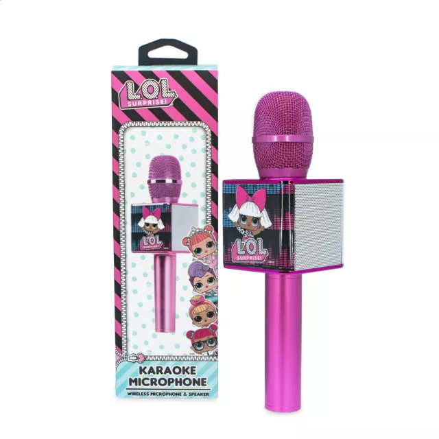 L.O.L. Suprise! My Diva Wireless Karaoke Microphone Pink