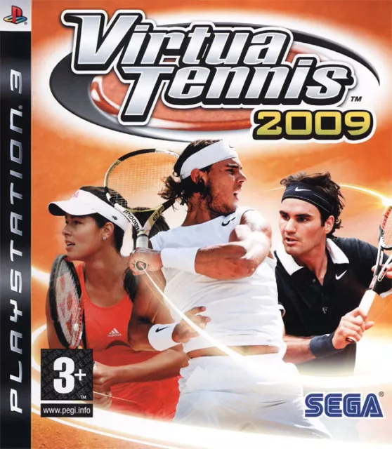 Jeu Virtua Tennis 2009 / PlayStation 3 PS3 Sega / Federer Nadal Murray Sharapova