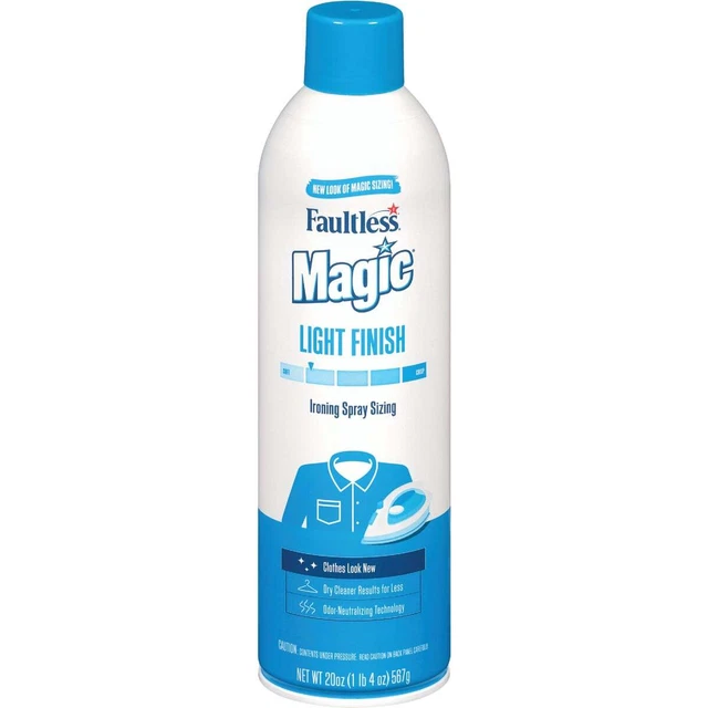 Faultless Magic 20 Oz. Fabric Sizing Aerosol Starch 00502 Faultless Magic 00502