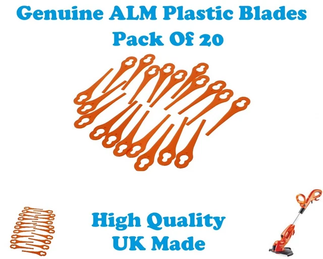 PARKSIDE PRTA 20LI A1 Grass Trimmer Plastic Blades ALM GR182 £6.62