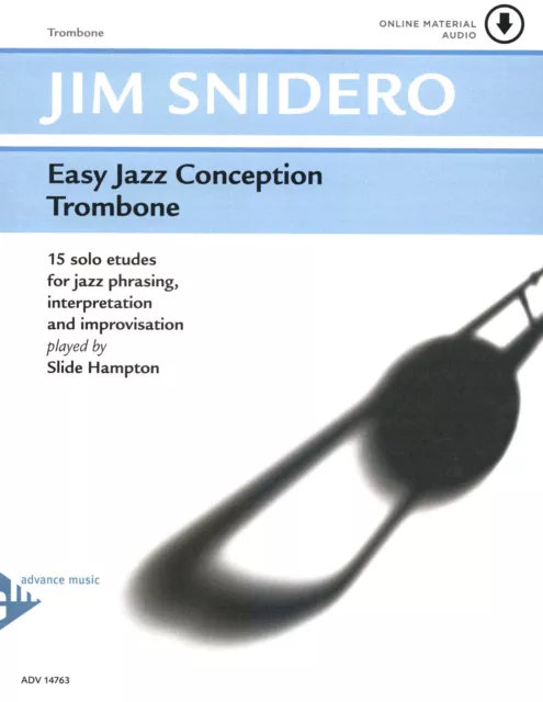 Easy Jazz Conception Posaune, Jim Snidero, PORTOFREI VOM MUSIKFACHHÄNDLER!