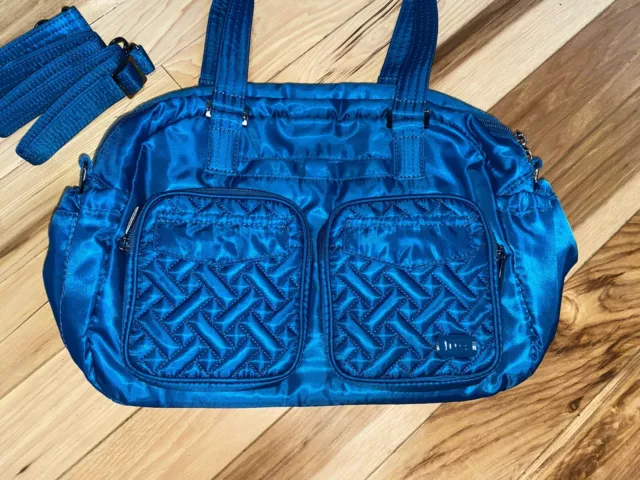 LUG - Jumper Carry-All Tote, Ocean Blue - Quilted 2