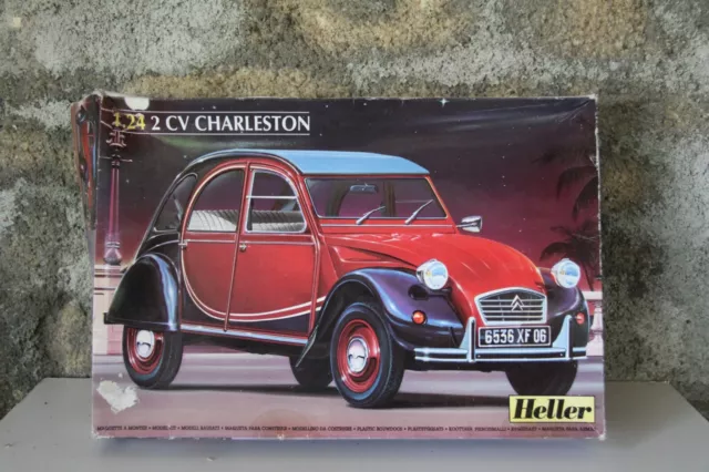 maquette Citroën 2 CV charleston Heller ref : 80765