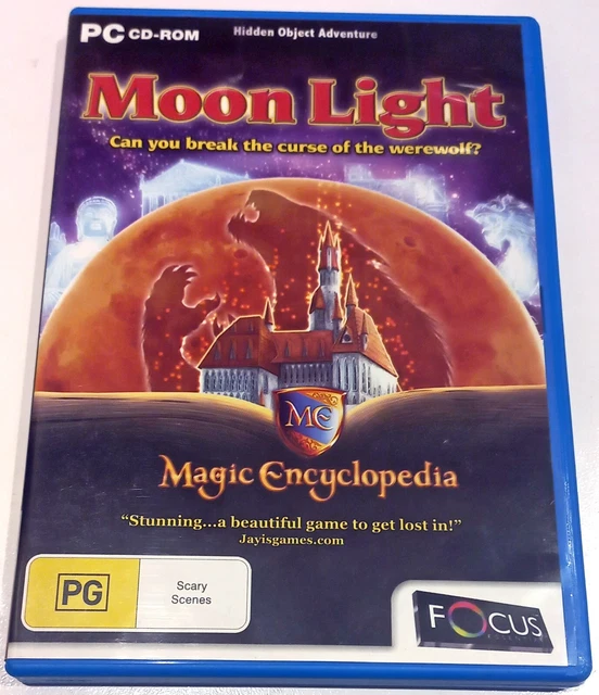 MAGIC ENCYCLOPEDIA: MOON Light PC Hidden Object Game EUR 6,73 - PicClick IT