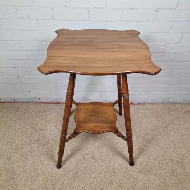 An Antique Victorian Aesthetic Movement Walnut Occasional Table 2