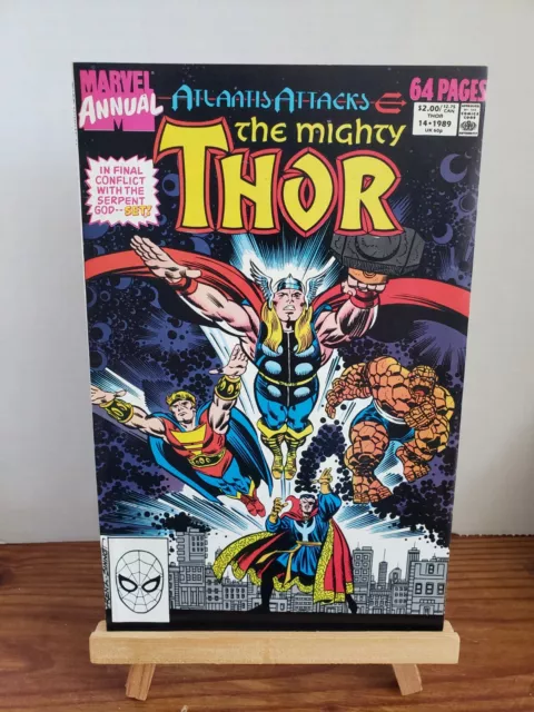 The Mighty Thor Annual #14 ~ 1989 Marvel Comic  ~ Atlantis Attacks