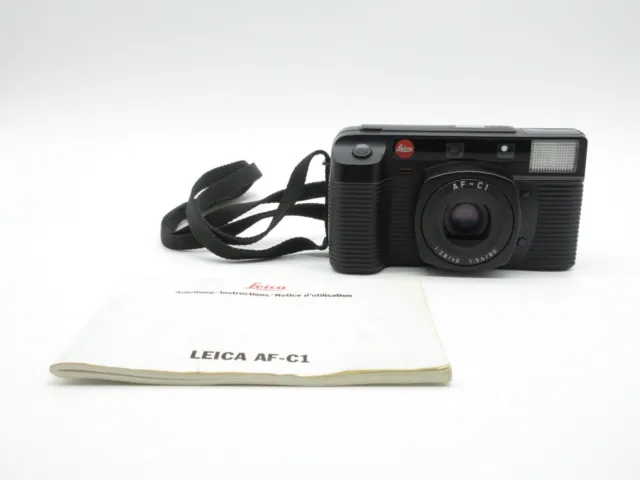 Leitz Wetzlar Leica AF-C1 Kompaktkamera 1:2.8/40 1:5.6/80 Objektiv