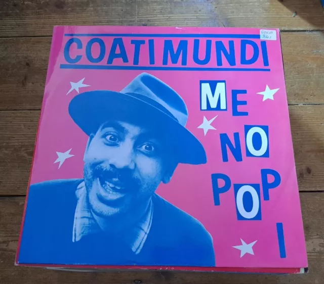 Coati Mundi - Me No Pop I 12" 12Wip 6711 Ze Records 1981 Vg++!