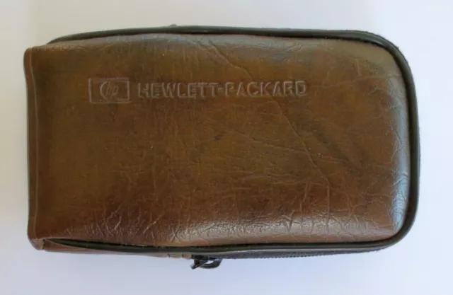 Genuine Hewlett Packard HP-21 HP-22 HP-25 HP-27 HP-29C Vintage Calculator Case