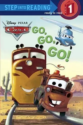 Go, Go, Go! (Disney/Pixar Cars) (Step into Reading) - Paperback - GOOD