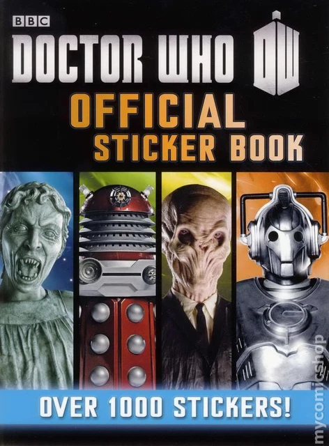 Doctor Who Official Sticker Book SC #1-1ST NM 2013 Stock Image