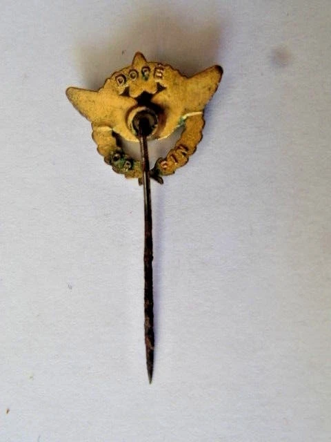 Épingle à Cravate Insigne Brevet De Pilote Armée De L'Air - Laiton Doré - Occasion Bon état