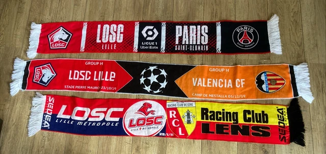 ECHARPE LILLE LOSC -- LOSC - LIVERPOOL ECHARPE LILLE LOSC -- LOSC - LIVERPOOL