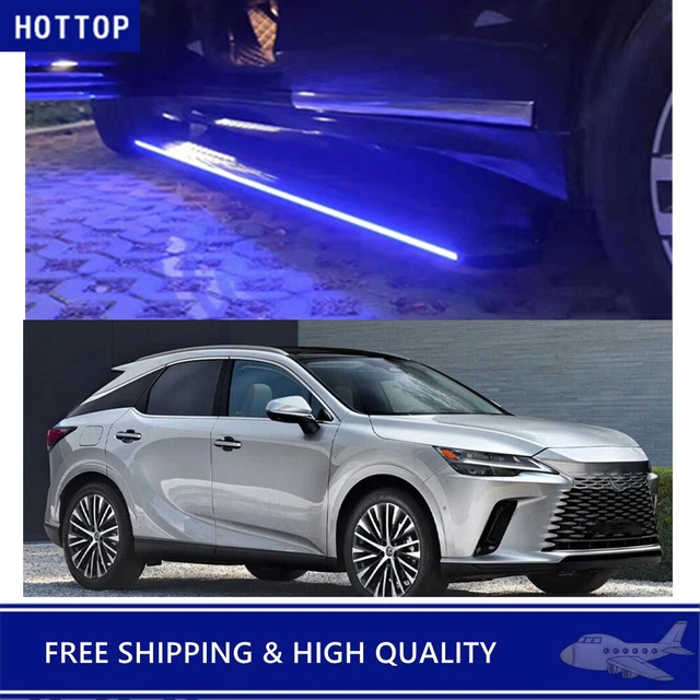 FIT LEXUS RX 2023 2024 LED Deployable Electric Running Board Nerf Bar