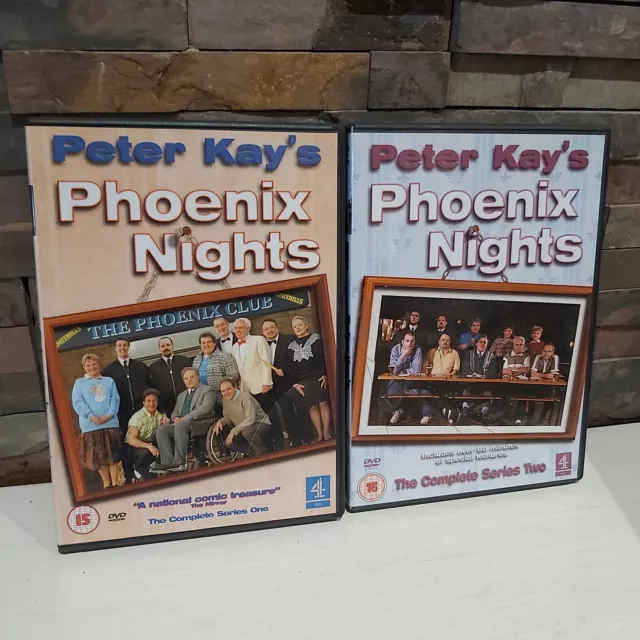 Peter Kay's Phoenix Nights Series 1 & 2 DVD Set. UK