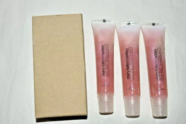 3x NIB Mary Kate & Ashley Juicy Shine Flavored lip gloss - Fresh Pear 💋