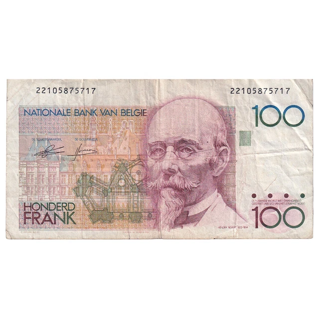 [#333833] Banknote, Belgium, 100 Francs, KM:142a, VF(20-25)