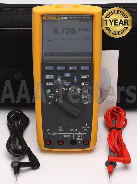 Fluke 189 II Auténtico RMS Multímetro Digital Fluke 189-II 2