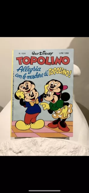 Walt Disney Topolino Comic Books - Italian Mickey Mouse 