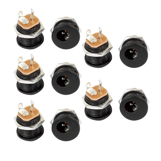 20 Pz 12 V DC Spina Di Alimentazione Jack Femmina Montaggio A