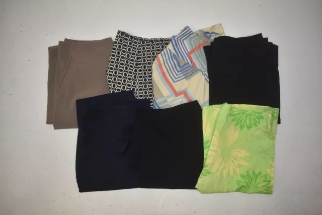 Wholesale Bulk Lot Of  7 Womens Size 4 Mix Variety Long Short Skirts Bottoms