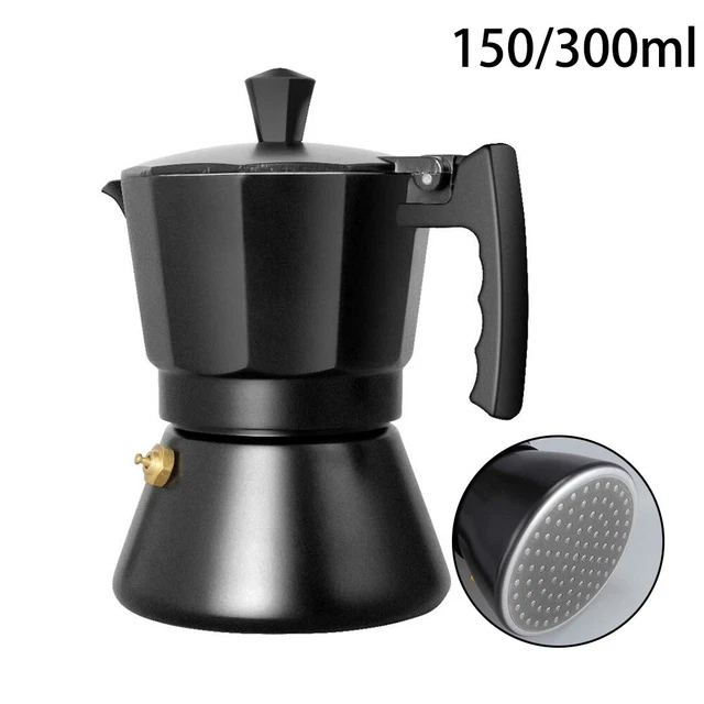 Caffettiera Espresso Moka Continental 6 Tazze - Percolatore In Alluminio Per Piano Cottura