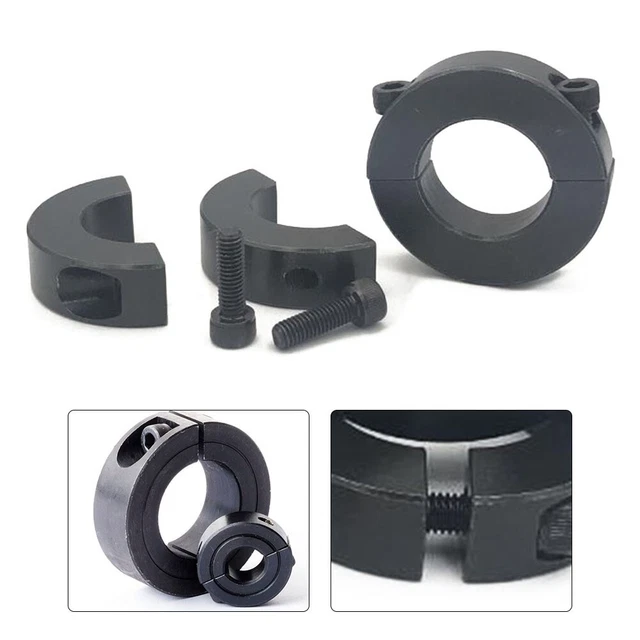 Double Split Shaft Collar Clamp Easy Installation Anti Corrosion Treatment