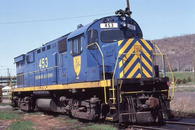 Delaware & Hudson Railroad     #453    Original Kodachrome  Slide