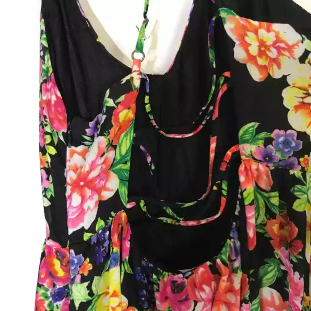 Lucca Couture Floral Maxi Dress XS NWT 3
