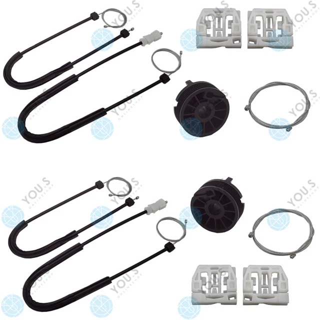 für Rover 75 Fensterheber Reparatursatz Seilzug - SET - Vorne Links + Rechts